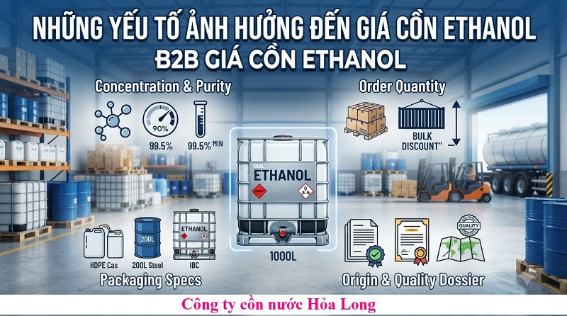 Cồn Ethanol Giá Cạnh Tranh – Giải Pháp Tối Ưu Chi Phí Cho Doanh Nghiệp